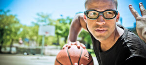 CAN YOU PLAY BASKETBALL WITH GLASSES